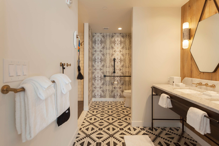 Bathroom 5, Thompson Nashville, by Hyatt, Davidson