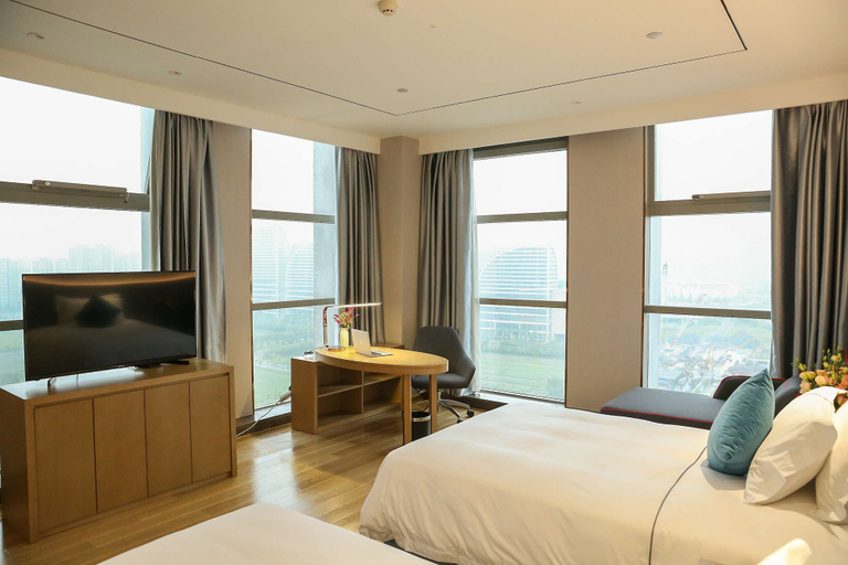 Bedroom 3, Ramada Encore Hangzhou Aoti, Hangzhou