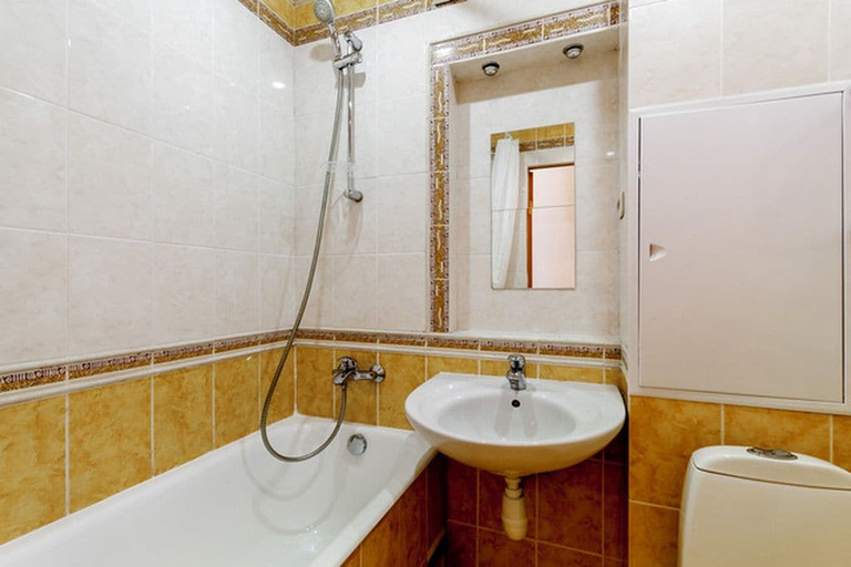 Bathroom, Apartment Nice Vykhino, Eastern