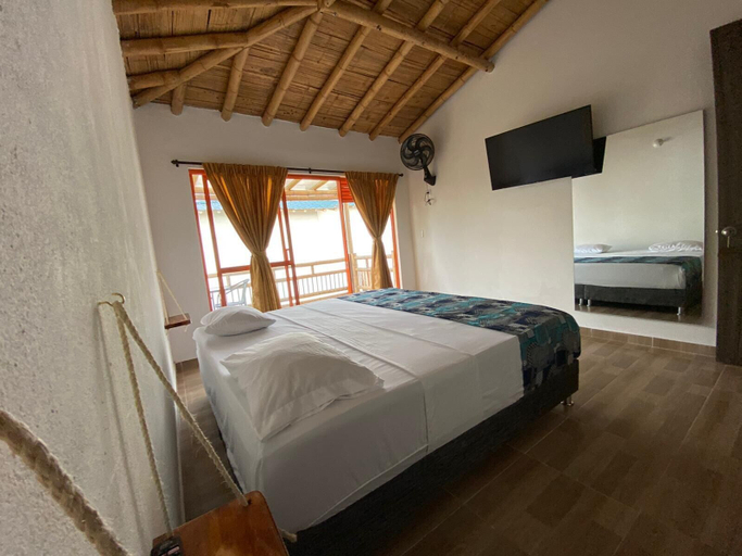 Bedroom 3, Hotel Campestre La Aldea, Circasia