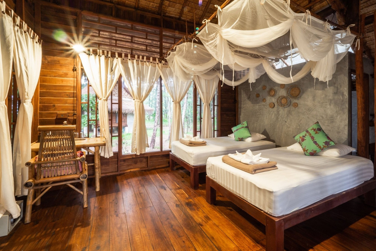 Bedroom 3, The Moken Eco Village, Khura Buri