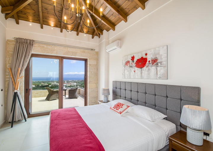 Bedroom 3, Villa Aloni, Crete