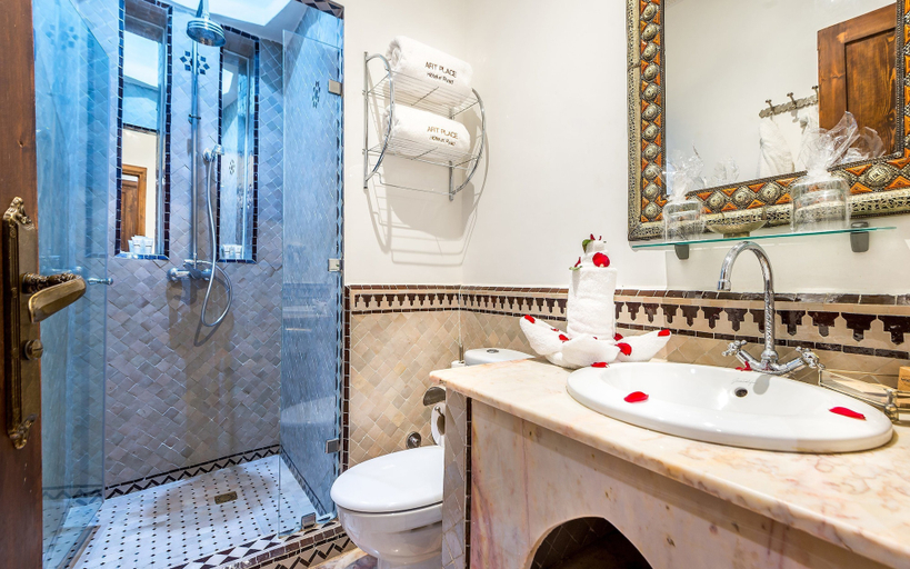 Bathroom 4, Hotel & Ryad Art Place Marrakech, Marrakech