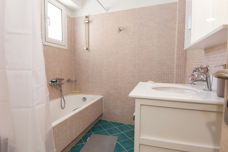 Bathroom 2, Comfy New Apt w Balcony GC 3360-01, Attica