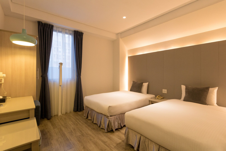 Bedroom 3, Just Enjoy Business Hotel, Tainan