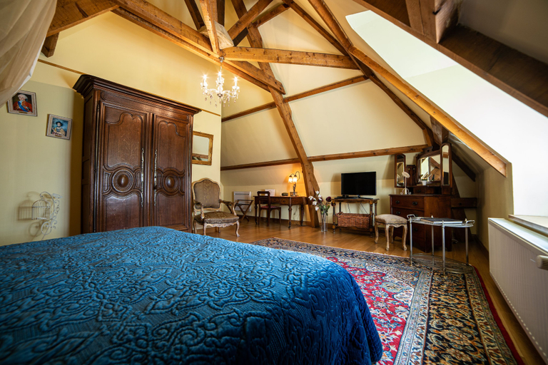 Bedroom 3, Domaine de la Tour B&B, Calvados