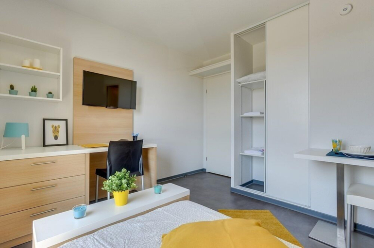 Bedroom 3, Apparteo Toulouse, Haute-Garonne