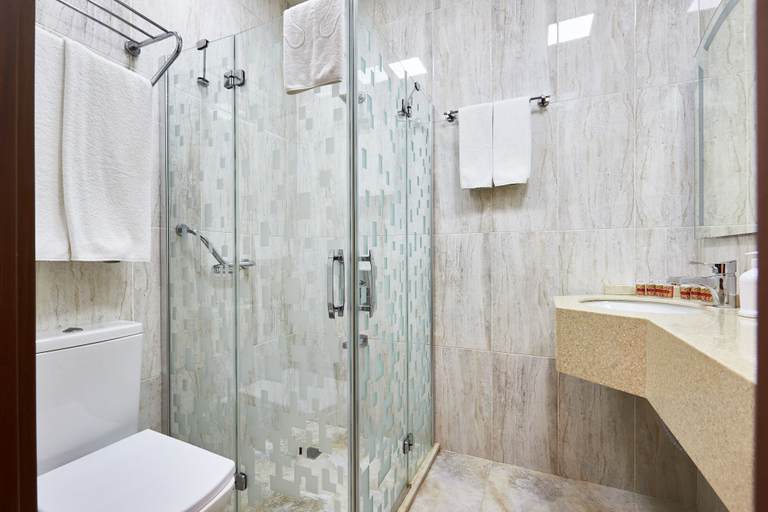 Bathroom 5, Boulevard Side Hotel, Baku
