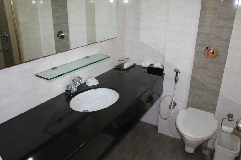 Bathroom 3, The Lotus Apartment Hotels - Burkit Road, Chennai