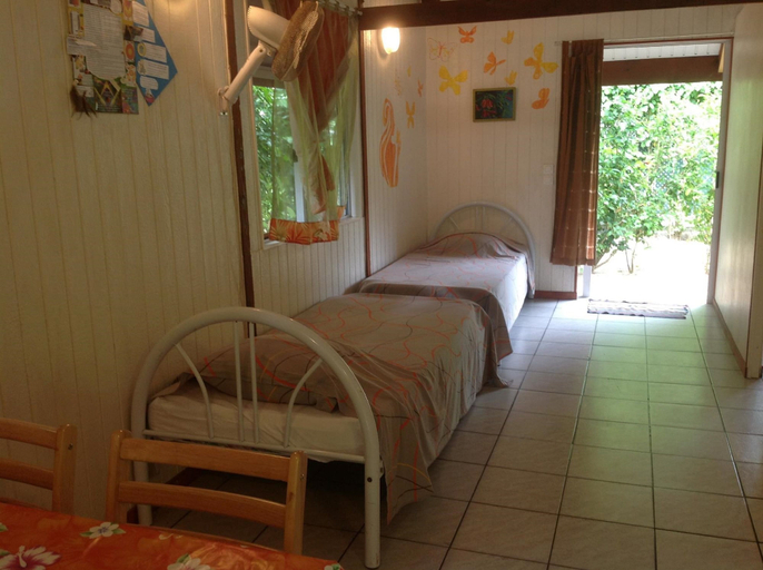 Bedroom 3, Pension Fare Maheata