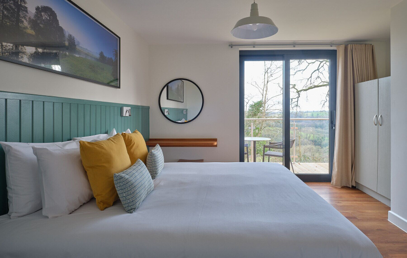 Bedroom 3, The Mole Resort - Lodges, Devon