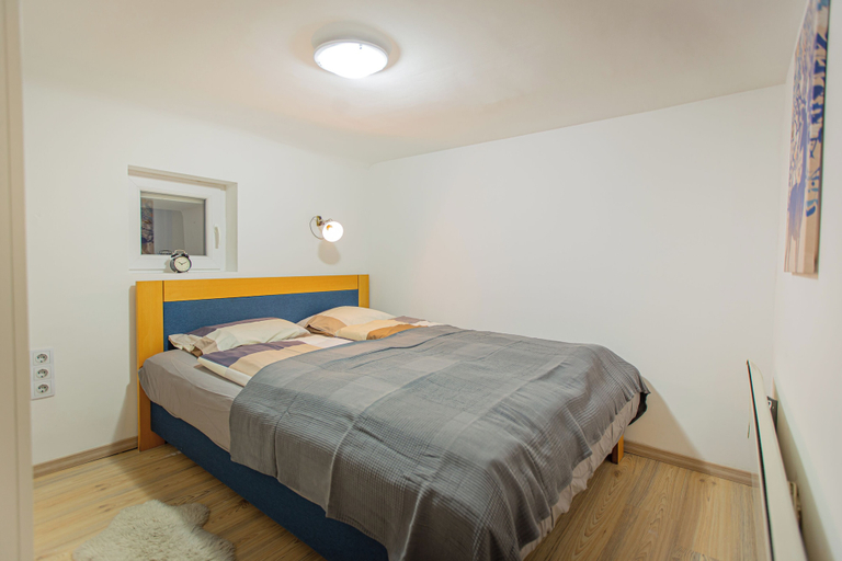 Bedroom, Cute gallery flat in Budapest Pearl, Budapesti
