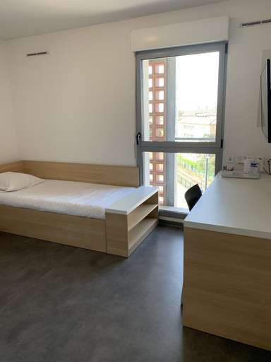 Bedroom 3, Apparteo Toulouse, Haute-Garonne