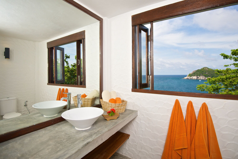 Bathroom, The Fisherman's Villas, Ko Phangan