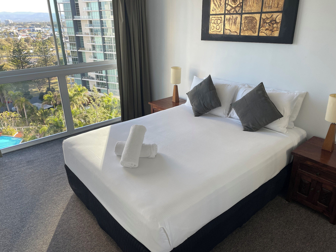 Bedroom 3, Crest Apartments, Gold Coast