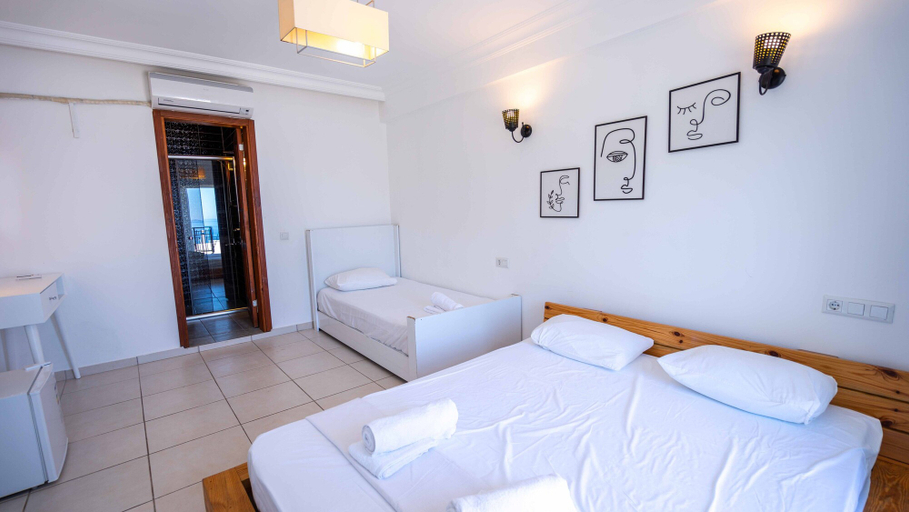Bedroom 3, Sole'n Blu Hotel, Kaş