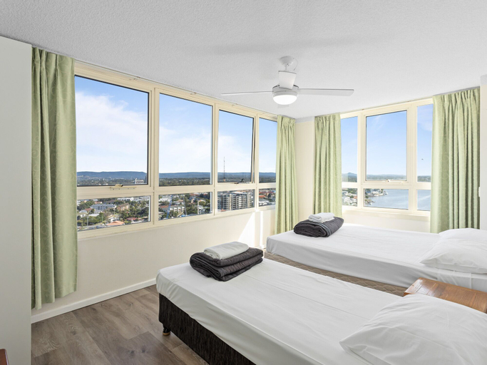 Bedroom 2, Condor Ocean View Apartments managed by Gold Coast Premium, Gold Coast