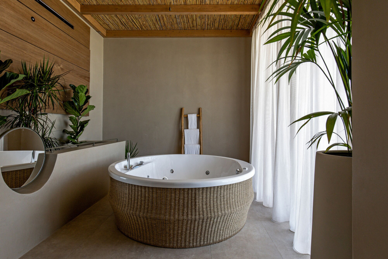 Bathroom 5, Unique Blue! Resort and Villas Adults Only, Crete