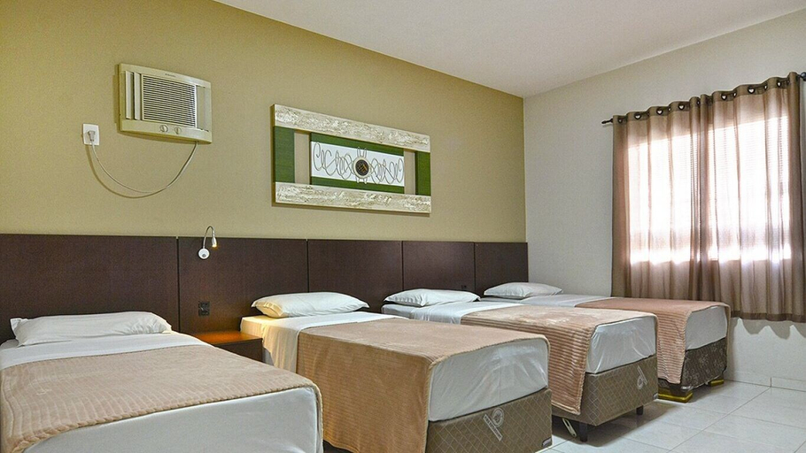 Bedroom 2, Presto Hotel, Blumenau