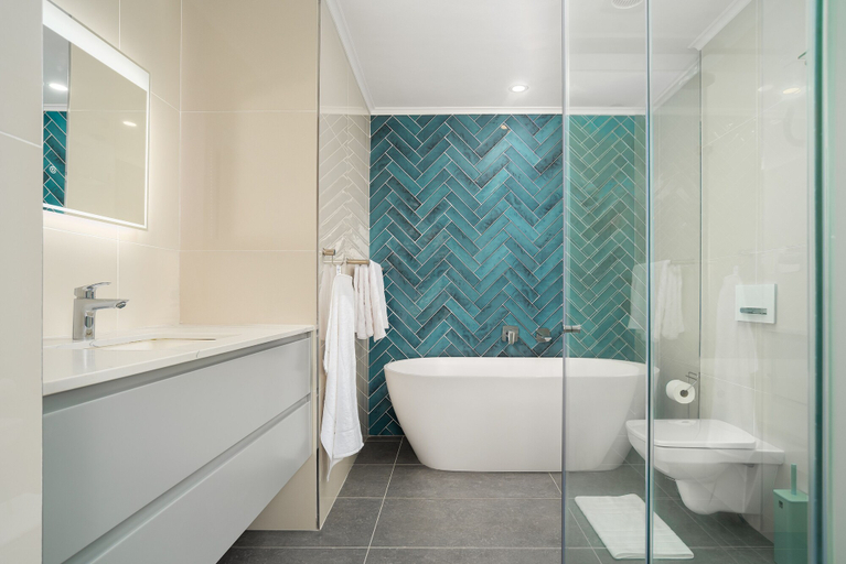 Bathroom 4, Dolphin Beach E30, City of Cape Town