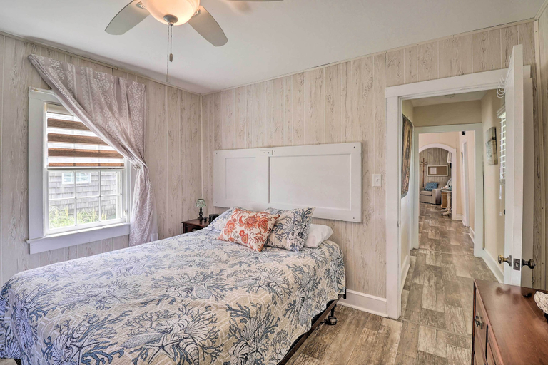 Bedroom 2, Deck & Indian River Bay Views: Coastal Cottage, Sussex