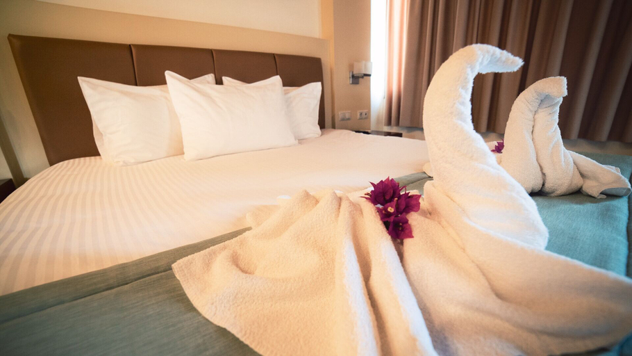 Bedroom 3, Lemnos Village Resort, North Aegean