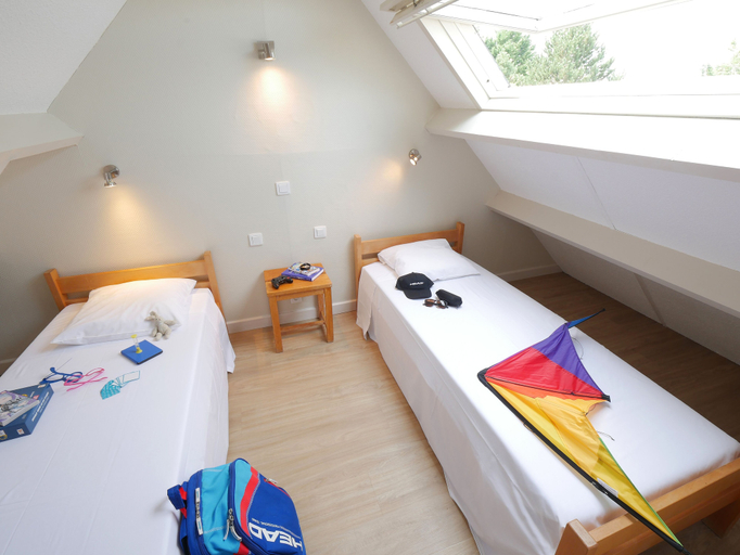 Bedroom 2, Ty an Diaoul - Vacances ULVF, Morbihan