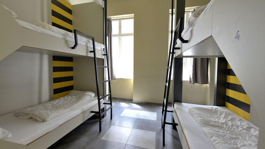 Bedroom 4, The Hive Party Hostel, Budapesti