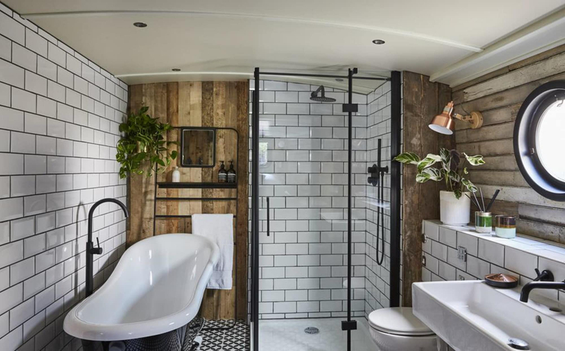 Bathroom, The Boathouse London, London