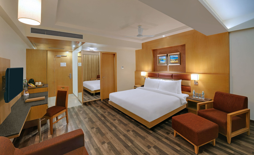 Bedroom 3, The Fern Residency Somnath, Series by Marriott, Gir Somnath