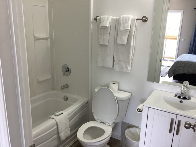 Bathroom 5, Lakeview Hotel, Algoma