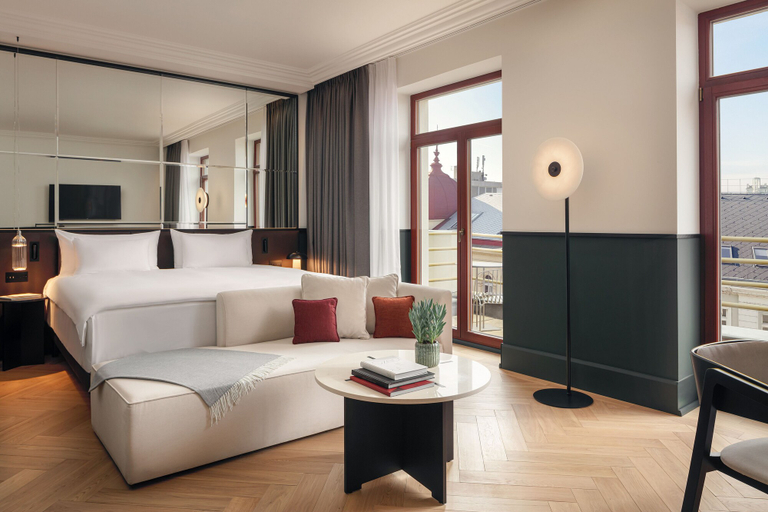 Bedroom 3, Almanac X Alcron Prague, Praha 1