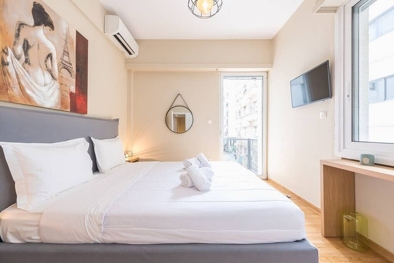 Bedroom 2, The Syntagma Edition Apartment, Attica