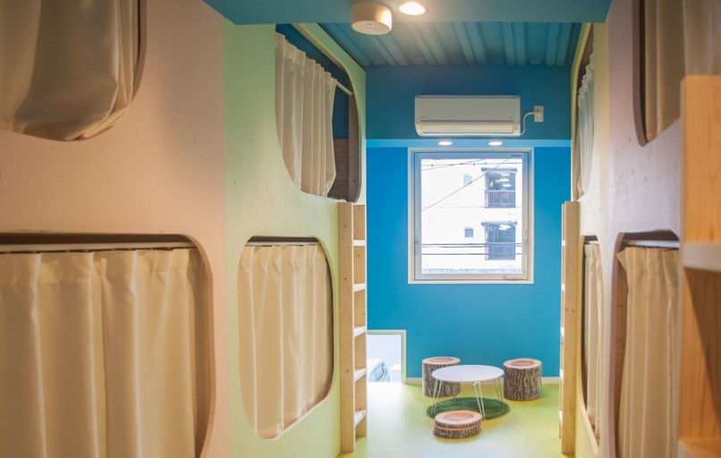 Bedroom 3, Picnic Hostel Osaka, Osaka