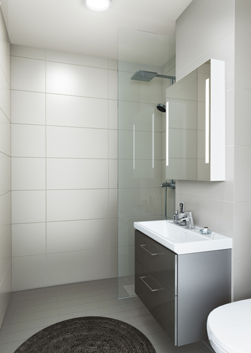 Bathroom, Naantali City Apartments, Finland Proper