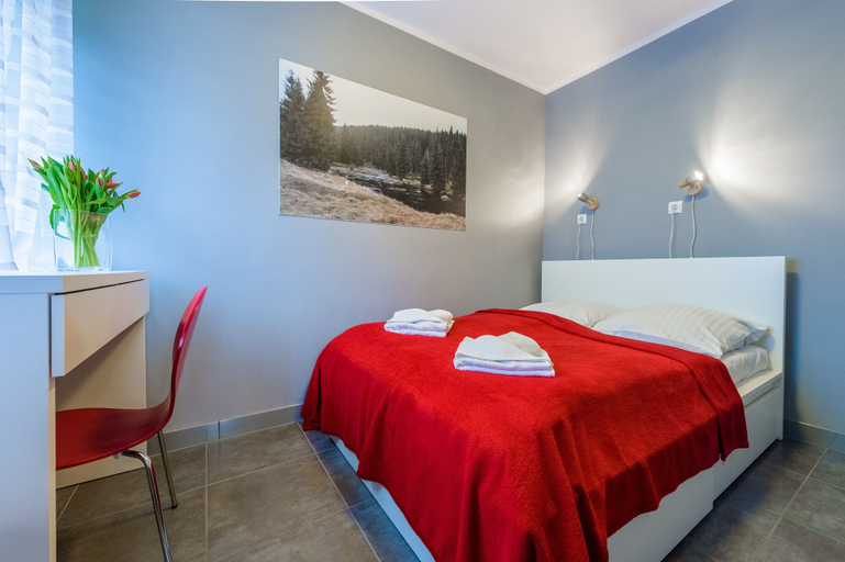 Bedroom, RentPlanet - Apartament Cicha 4, Lubań
