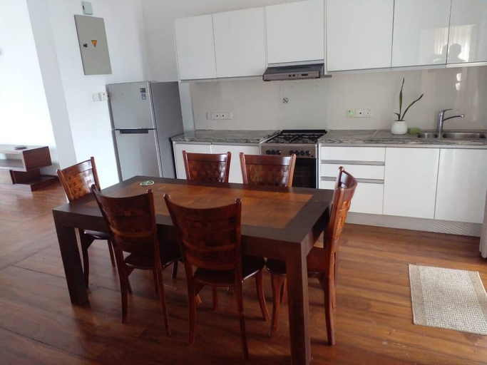 Private kitchen, Luxury Apartment in Colombo 7, Thimbirigasyaya
