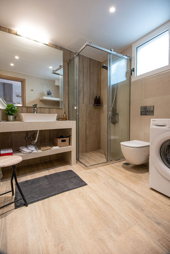 Bathroom 3, Ammos Luxury Suites, Crete