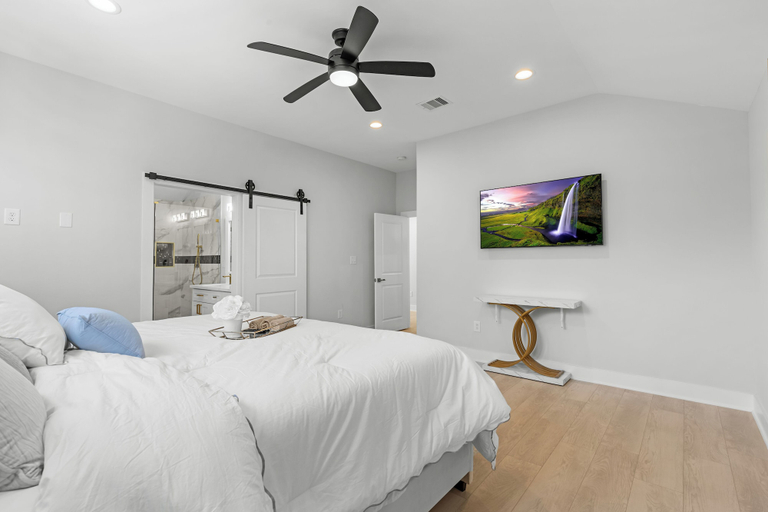 Bedroom 3, Villa De Briley, Houston