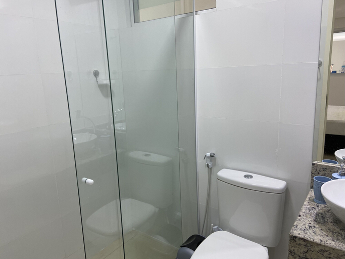 Bathroom 4, Bela Hospedagem - Vista piscina e mar, João Pessoa