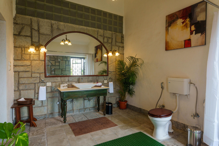 Bathroom, Amã Stays & Trails Whispering Heights, Pawna Lake, Lonavala, Pune