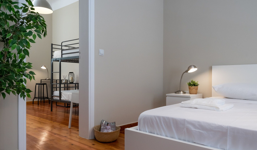 Bedroom 3, Nemeseos 80m² homm Apartment with Roof Garden and Pool, Attica