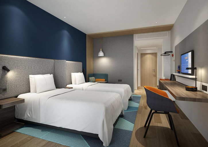 Bedroom 2, Holiday Inn Express NANTONG NORTH GATEWAY by IHG, Nantong