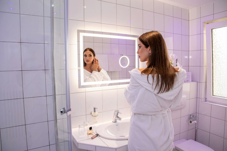 Bathroom 5, Hotel Merkur, Baden-Baden
