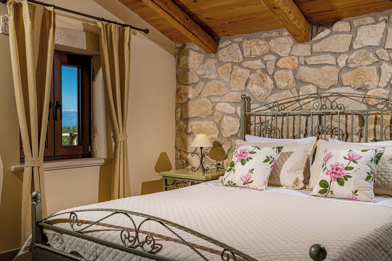 Bedroom 3, Kymaros Villas, Ionian Islands