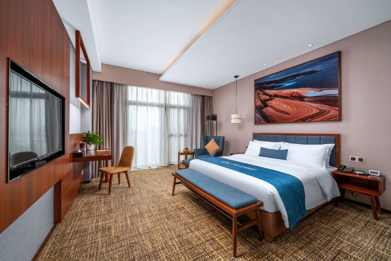 Bedroom 2, Ausotel Select Guangzhou Baiyun International Airport - Canton Fair courtesy shuttle bus from October 14 to November 4, Guangzhou