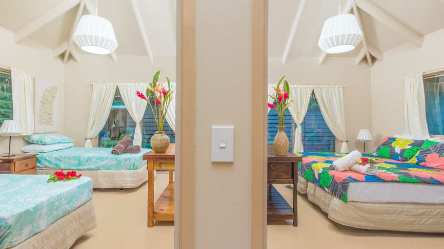 Bedroom 3, Cook Islands Holiday Villas Muri, Rorotonga