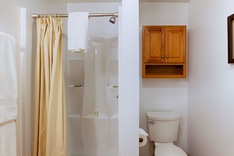 Bathroom 3, Lava Lodge at Hale Kilauea, Hawaii