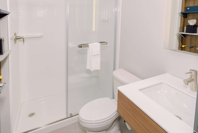Bathroom 5, Microtel Inn & Suites By Wyndham Macedon, Wayne