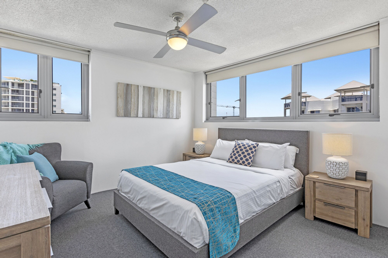 Bedroom 3, Northwind Holiday Apartments Mooloolaba, Maroochy - Mooloolaba
